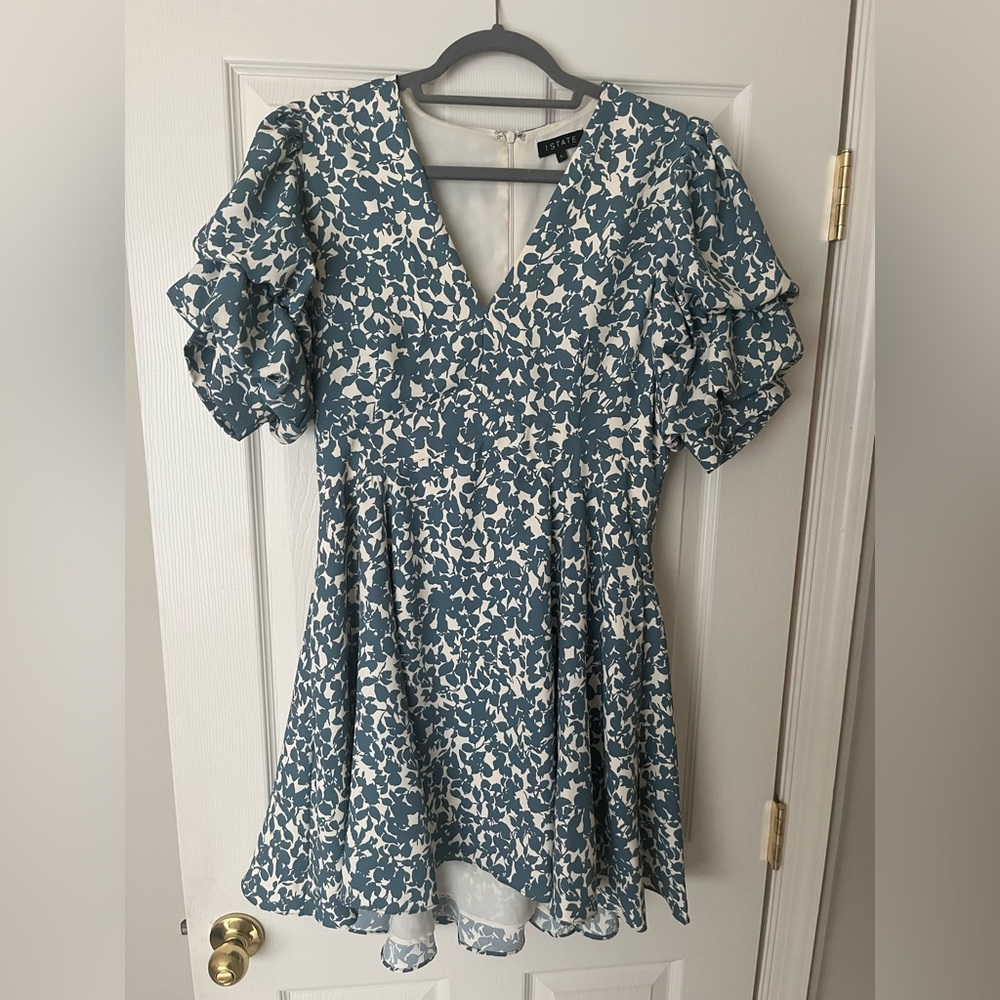 1.State Floral for and Flare dress